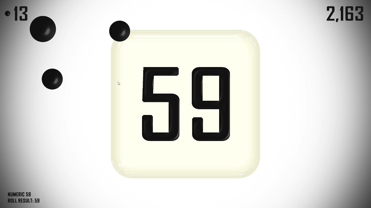 Roll - 1 nonillion with 16 dice lotto