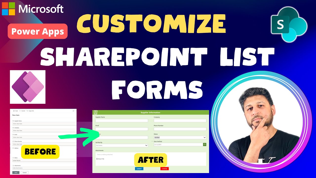 Настройка форм списков SharePoint с помощью Power Apps — руководство для начинающих