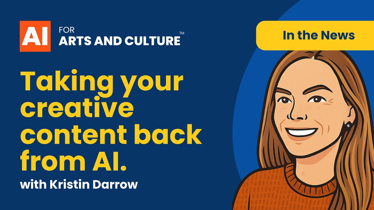 Taking your creative content back from AI -- a recent technology change that might help creators