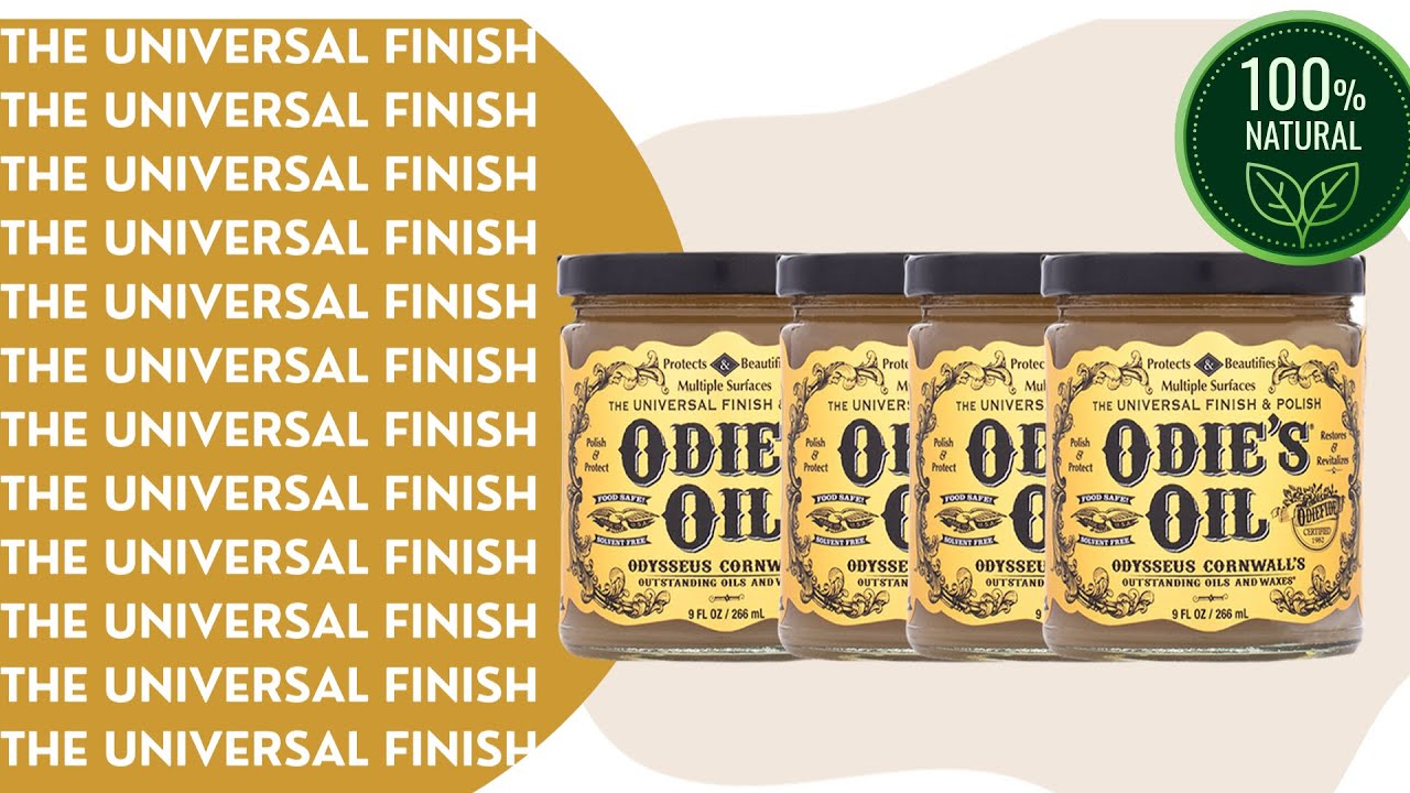 No Limits, No Restrictions! Sand to Any Grit with Odie's Oil – The Non-Toxic Finish!