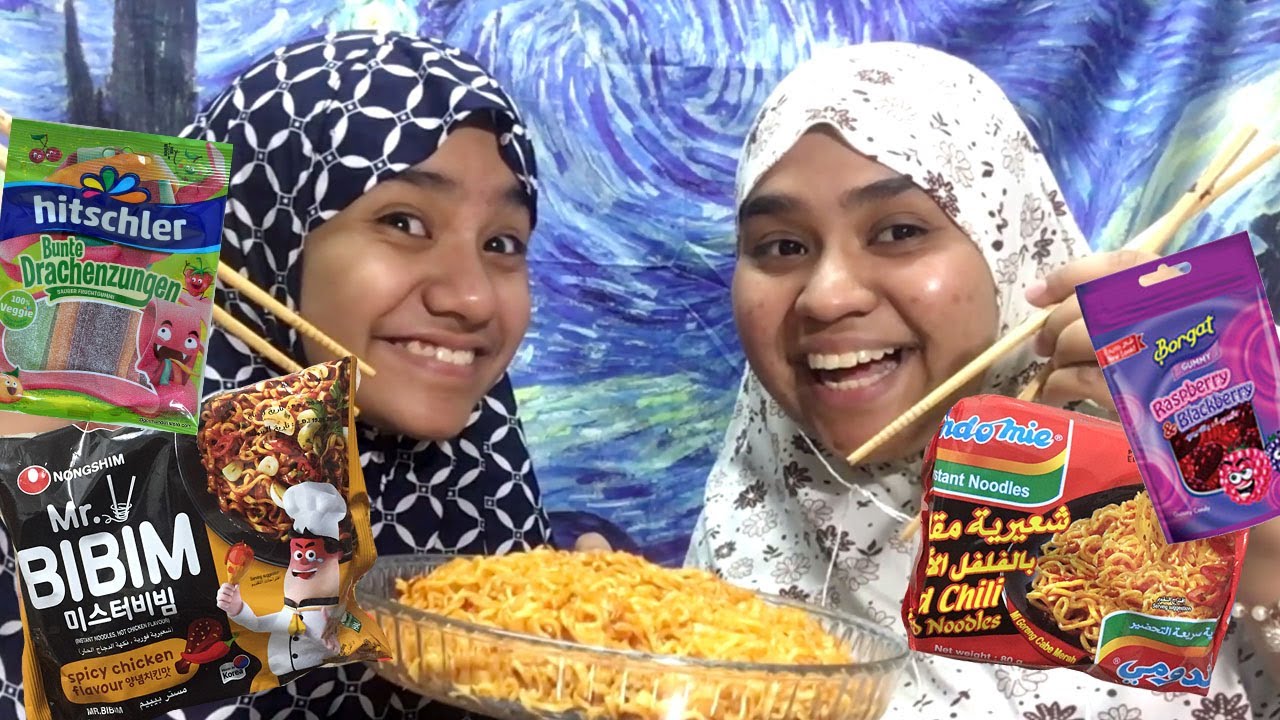 we're back with another unprofessional mukbang/asmr... again.