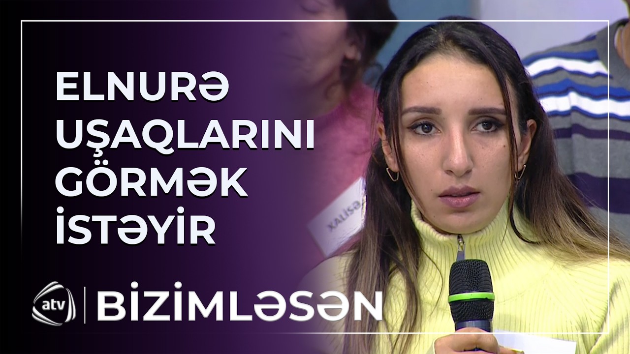 Övladlarımı mənə qarşı öyrədirlər - Ailəsi ilə barışan Elnurə efirə qayıtdı / Bizimləsən
