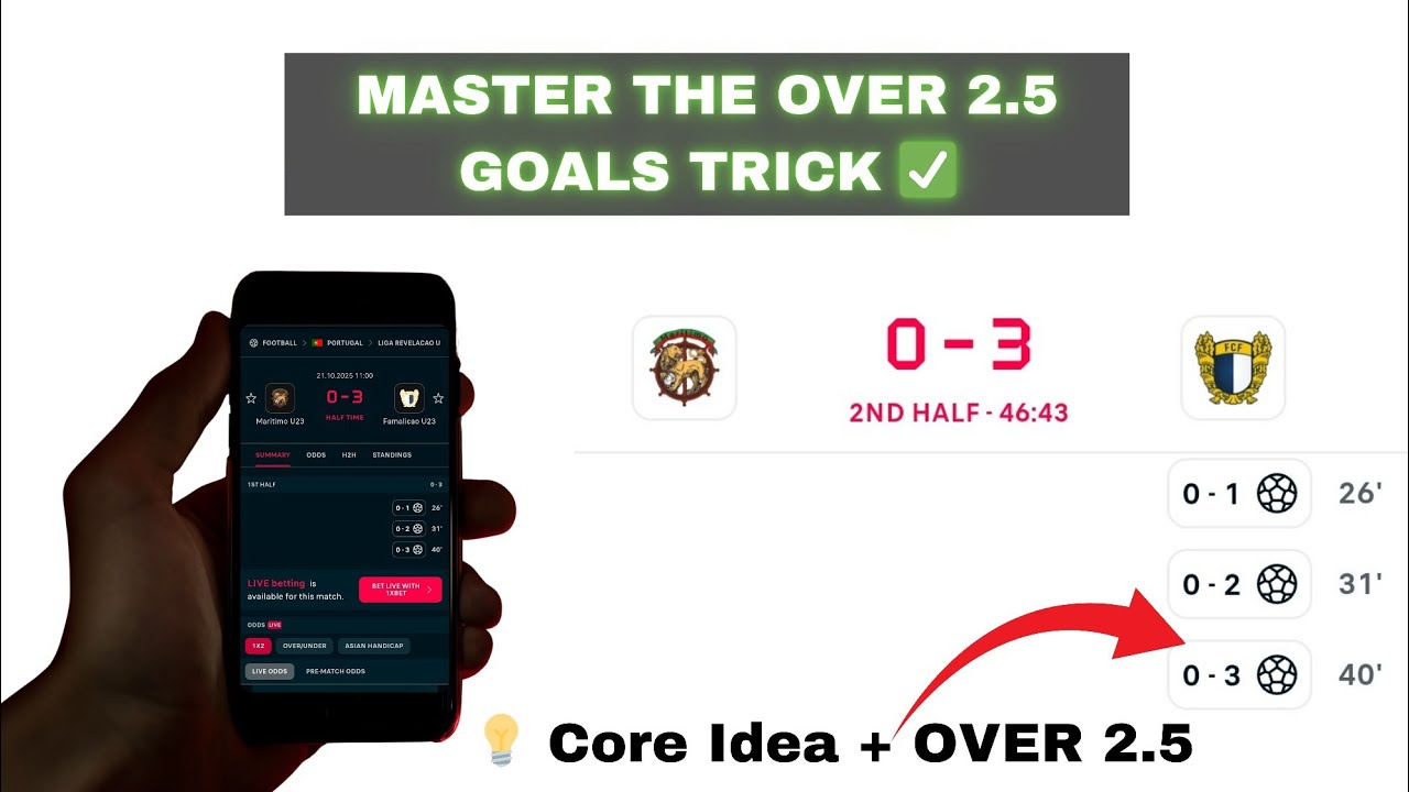 The SIMPLE Trick to Predict Over 2.5 Goals (That Actually Works!)