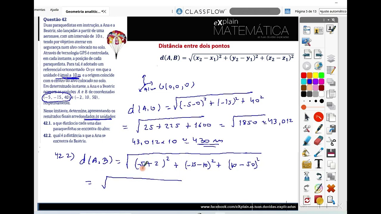 Geometria analítica no espaço