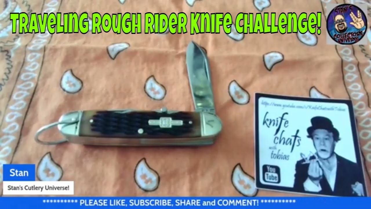 Travelling Rough Rider Knife Challenge; RR533!  @KnifeChatswithTobias  #edcknife #cutlery #edc