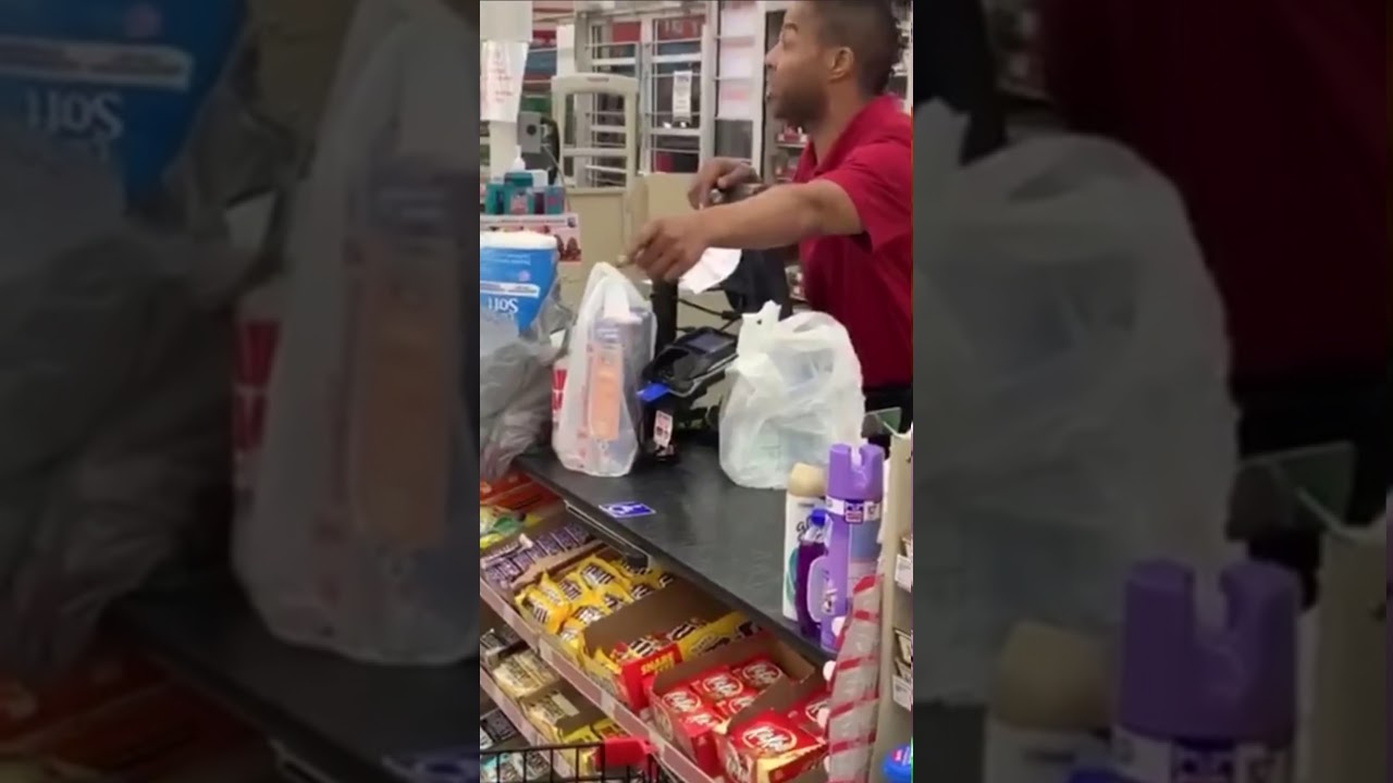 Rude Family Dollar Employee VS Customer