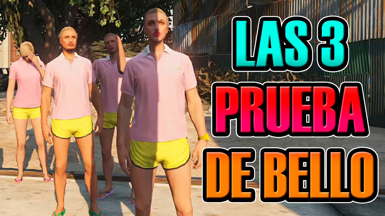 GTA V ONLINE | LAS 3 PRUEBAS DE BELLO EL DESTELLO | NEXXUZ, ÁNGEL, SOFY Y VALLE | Josemi