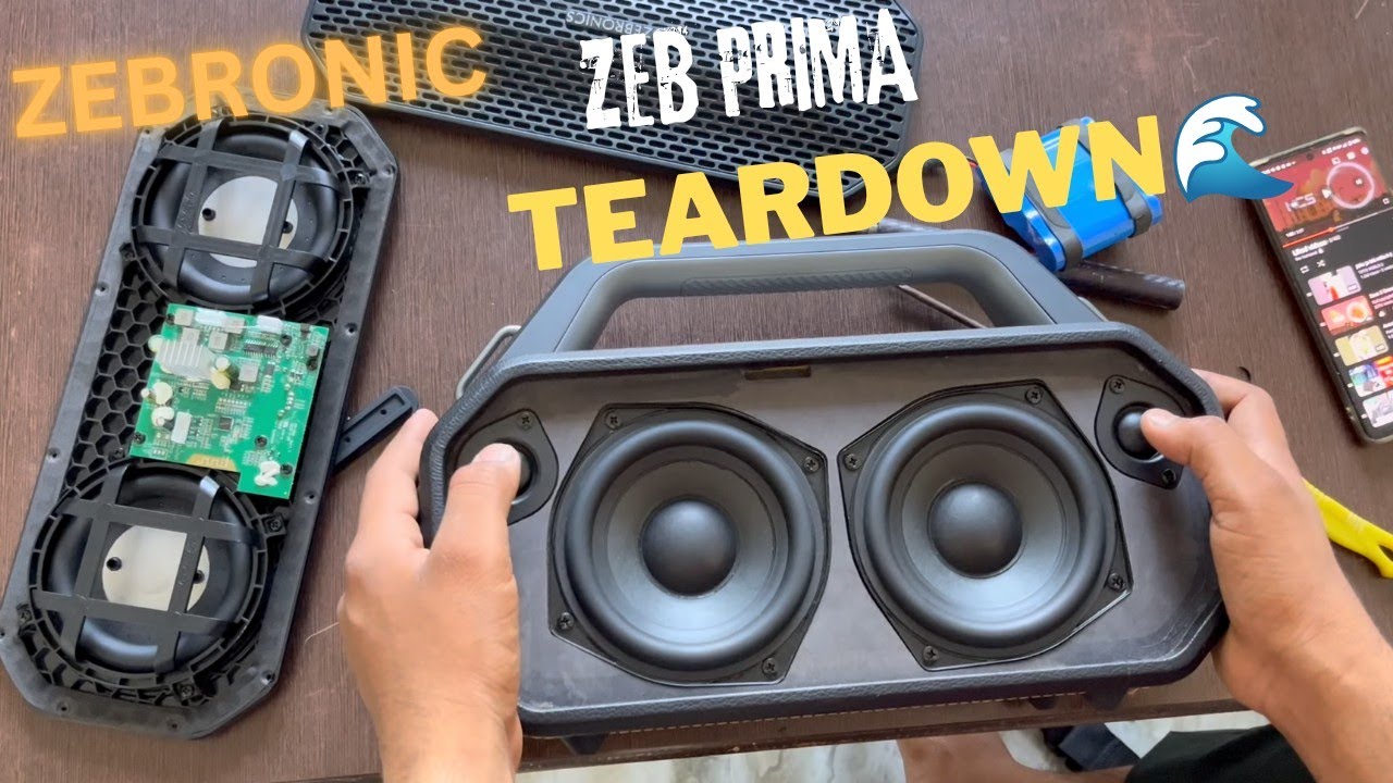 Zebronics Prima TEARDOWN / DISASSEMBLY😱 | is it Really a 90WSpeaker ?⚡️