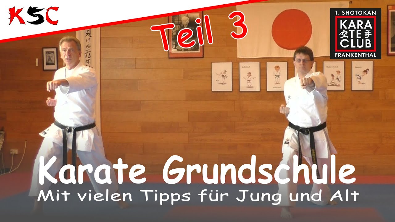 #Karate​ #KSC​ #Frankenthal​ - Karate Grundschule - mit vielen Tipps für Jung und Alt. Teil 3.