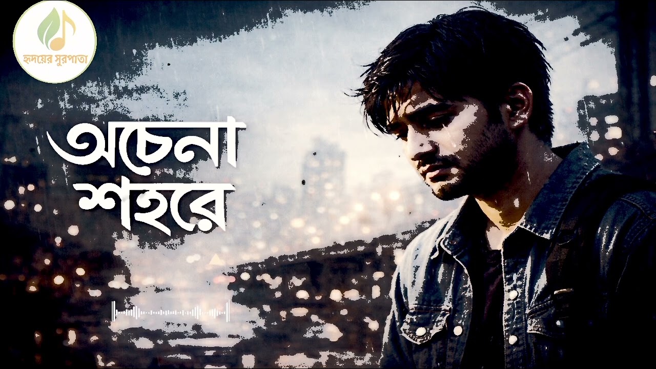 অচেনা শহরে | Ochena Shohore | Bengali Emotional Song | Hridoyer Surpata