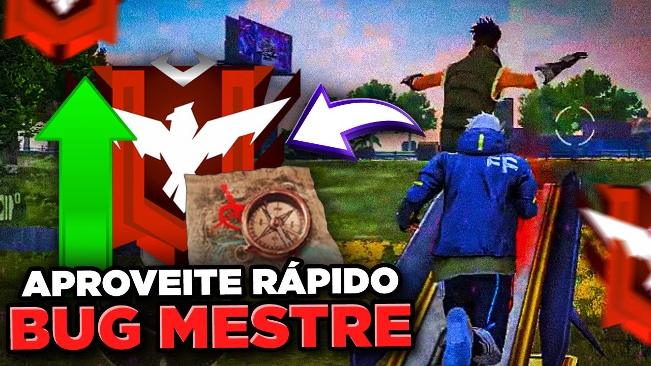 ESTRATEGIA INSANA PARA PEGAR MESTRE (COM MAPA DO TESOURO) EM 1 DIA! COMO PEGAR MESTRE NO FREE FIRE