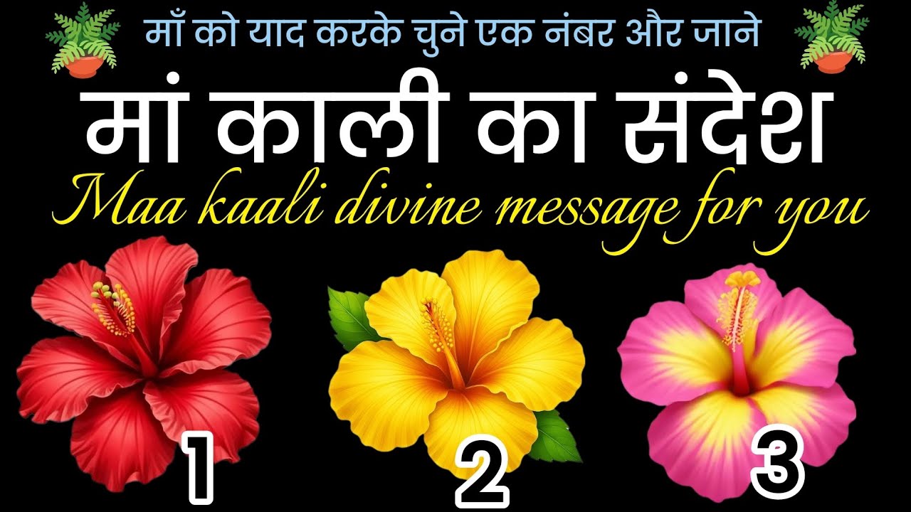मां काली का दिव्य संदेश #maa #shivshakti #spirituality #twinflame #tarot #hindi #chooseonenumber 