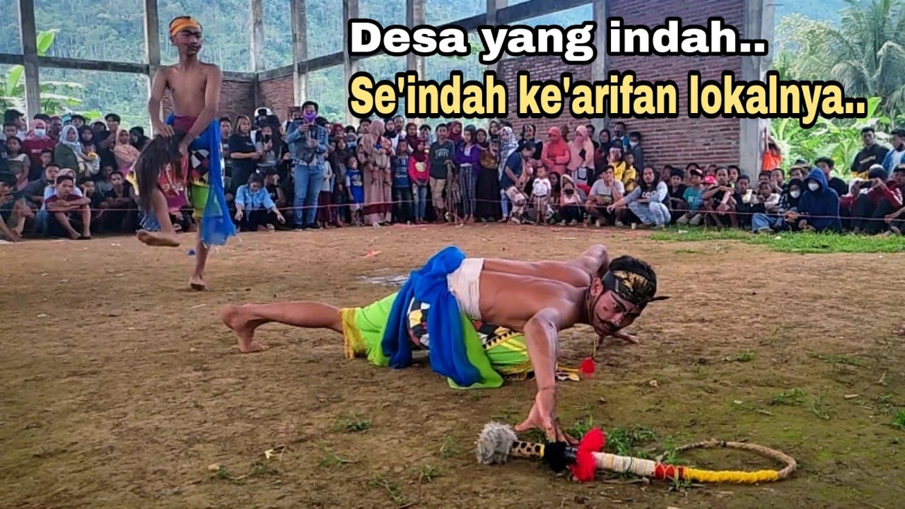 Inilah pertunjukan kesenian kuda lumping di desa yang indah || ds.Tlaga, punggelan, Banjarnegara.
