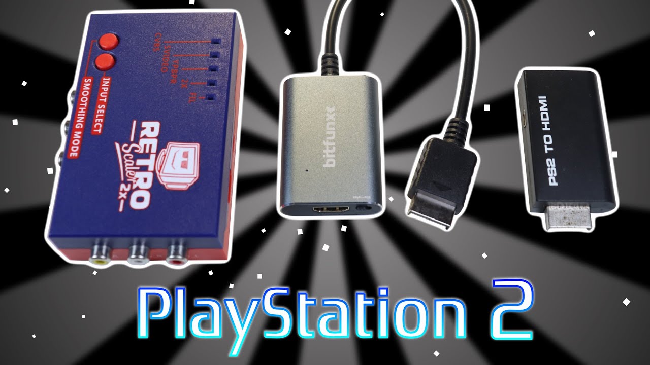 Como Melhorar a Imagem do Playstation 2 - HDMI no PS2 da Bitfunx - Análise Completa