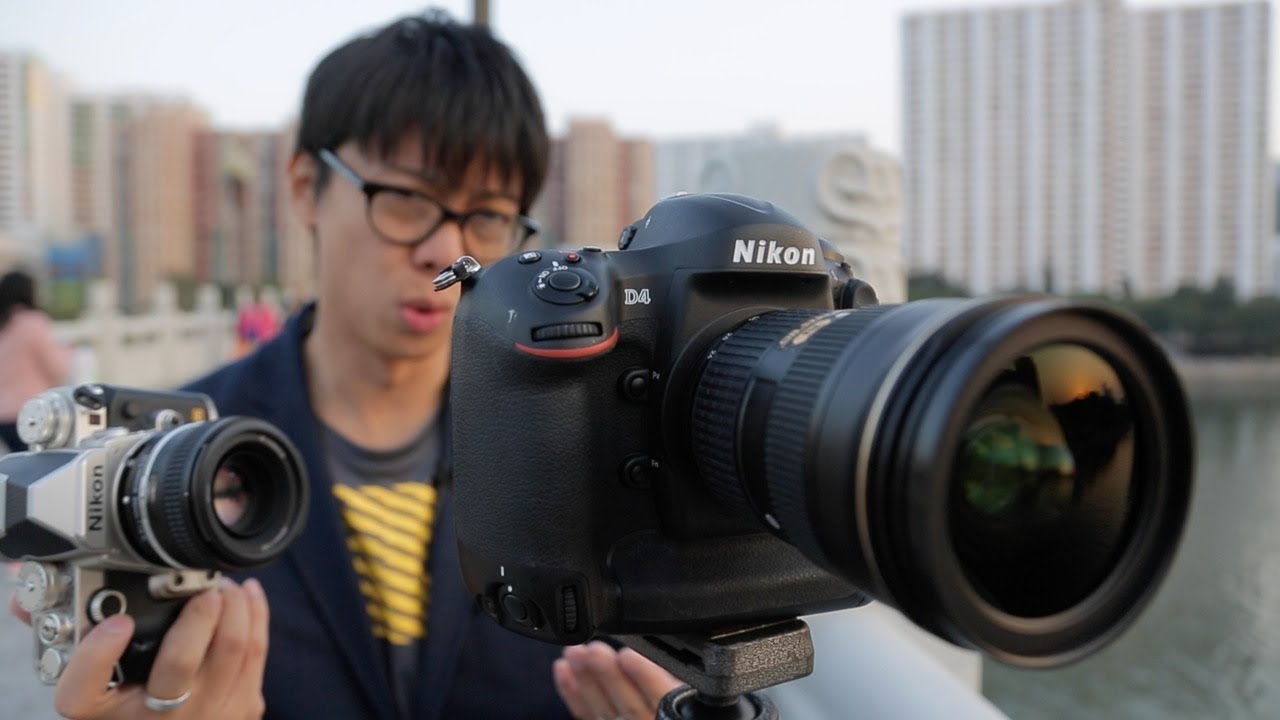 Nikon Df против D4 — датчик D4 в меньшем корпусе?