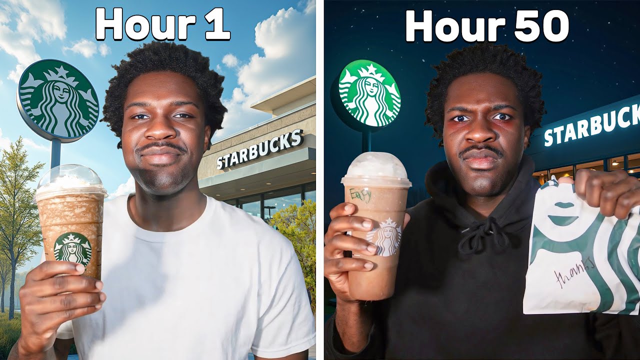 I Survived On Starbucks For 50 Hours