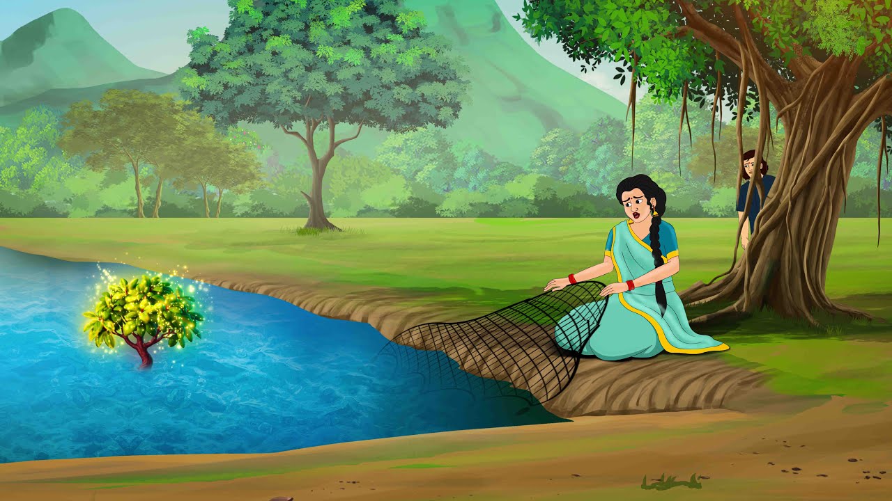 जादुई काला फूल और मछुआरे का भाग्य | Hindi Kahani | Moral Stories | hindi kahaniya