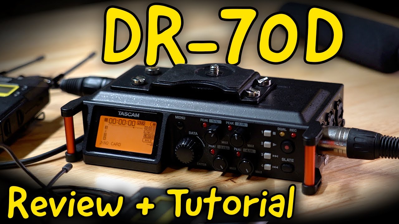A Cheap and Capable Field Recorder | Tascam DR-70D Review + Tutorial