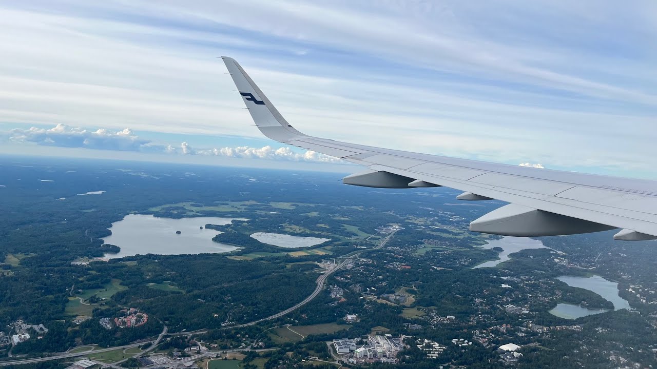 [4K] Full Flight | Finnair A321 Stockholm to Helsinki