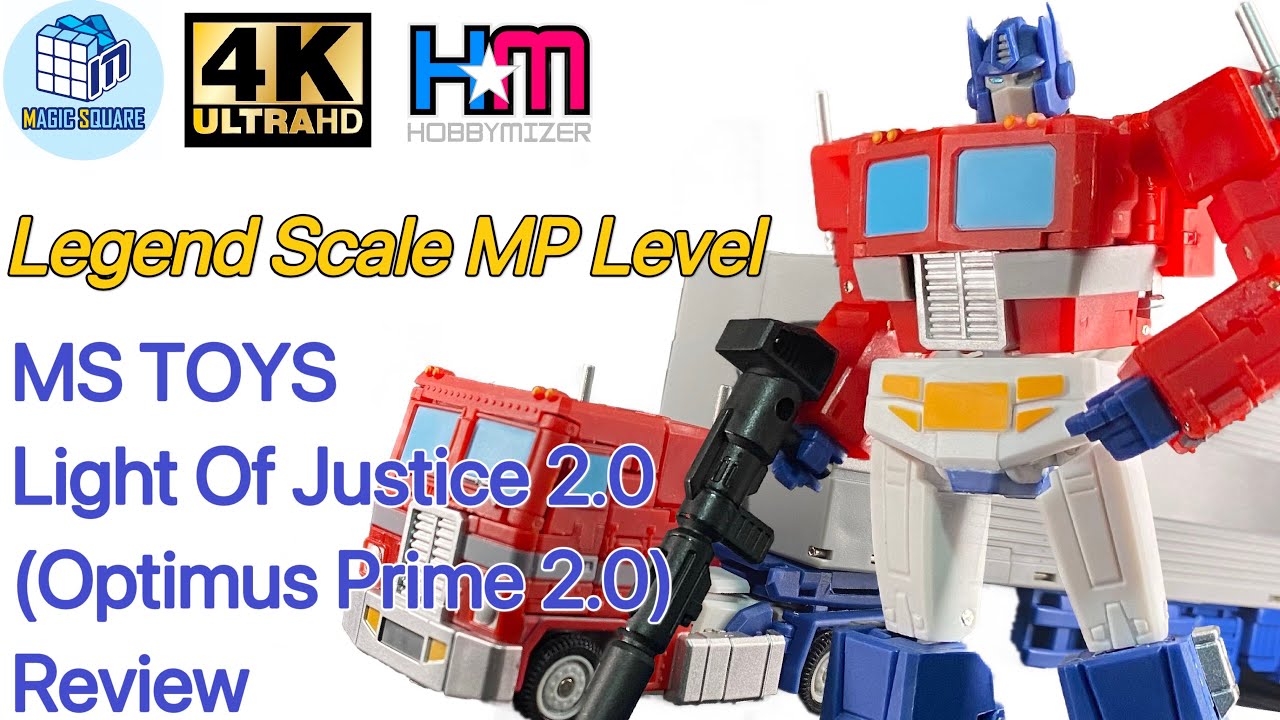 魔方極小MP級柯柏文2.0｜MS TOYS Light Of Justice 2.0 (Optimus Prime 2.0) review