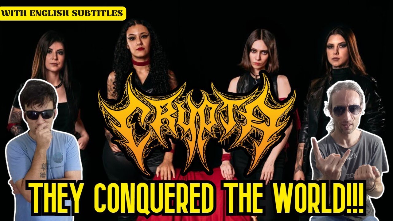 Canal dos Zés React to Hearing Crypta - The Other Side Of Anger | Video reaction