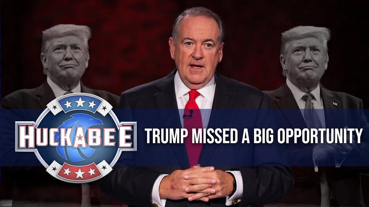 Trump Missed A BIG Opportunity In The DEBATE | Huckabee