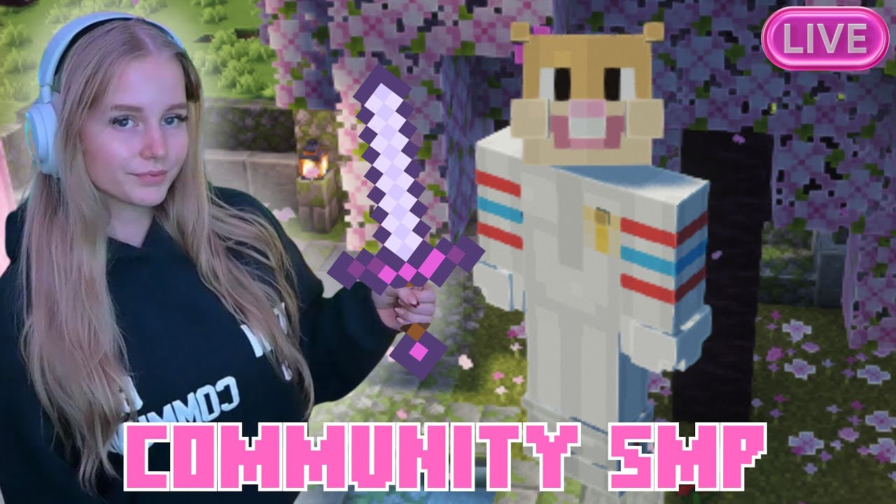 🔴 MINECRAFT COMMUNITY SMP OPENT NU 🩷 !lights | Sandy Denice Livestream NL/BE