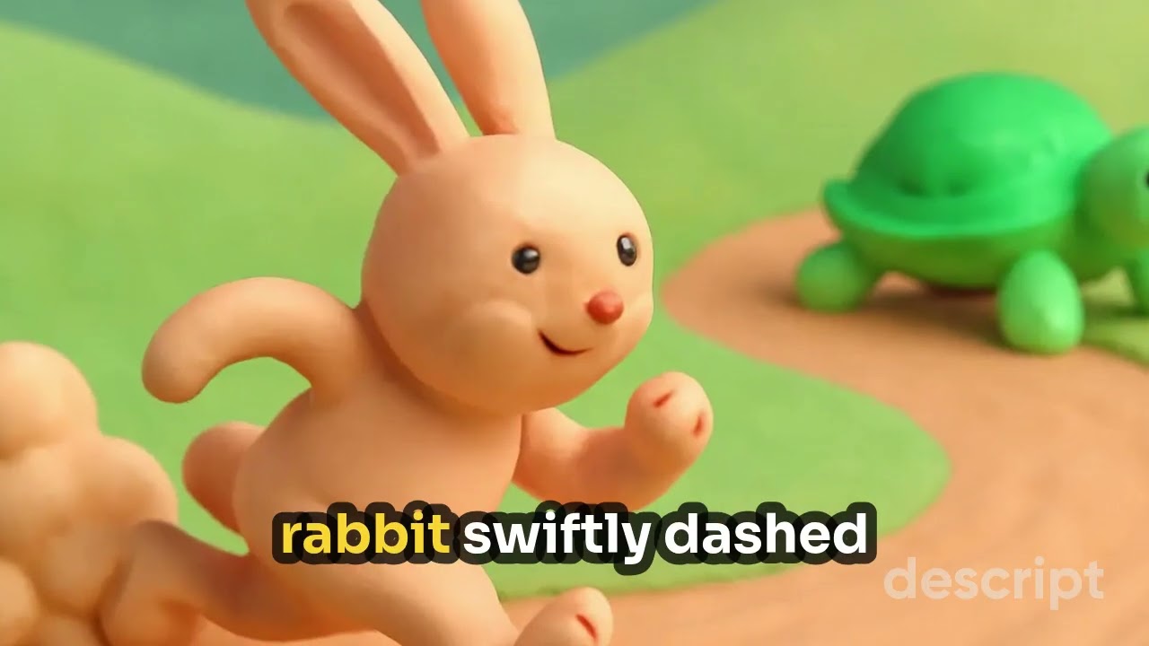 Slow and Steady Wins the Race 🐢🐰 | Moral Story in English