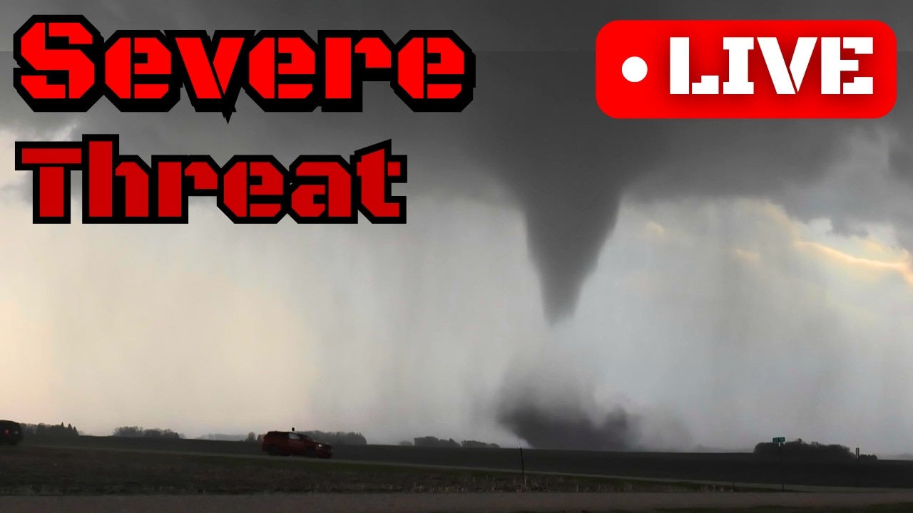 🔴 Wisconsin Severe Weather!!! - LIVE Storm Chaser