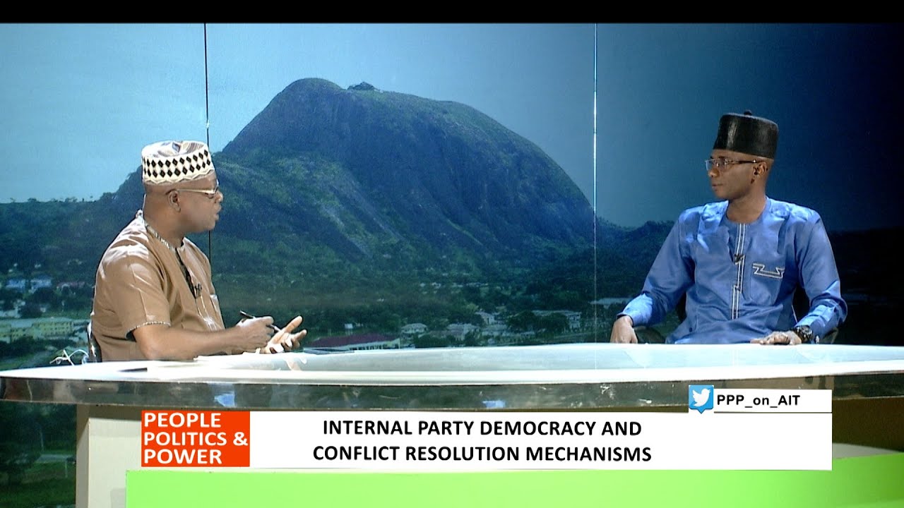PPP January 21,2021 TOPIC:  INTERNAL PARTY DEMOCRACY AND CONFLICT RESOLUTION MECHANISMS