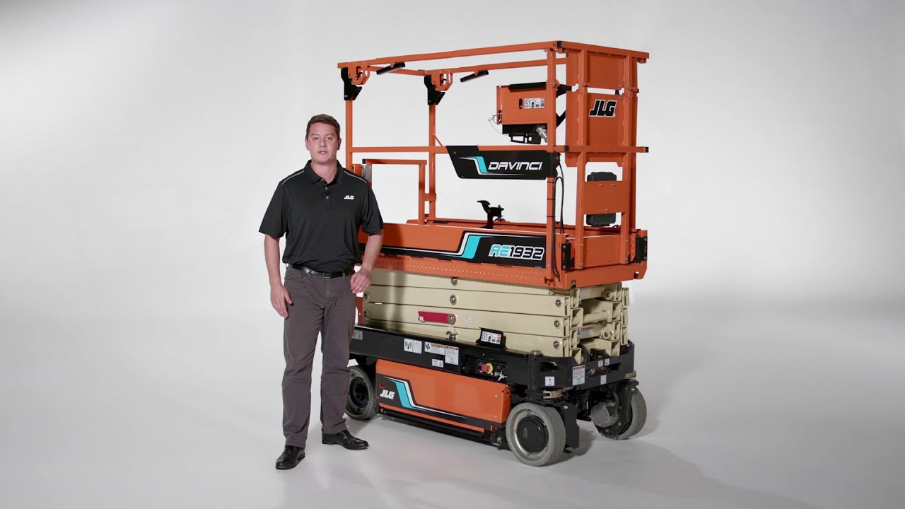 Explore the All-Electric DaVinci® Scissor Lift from JLG