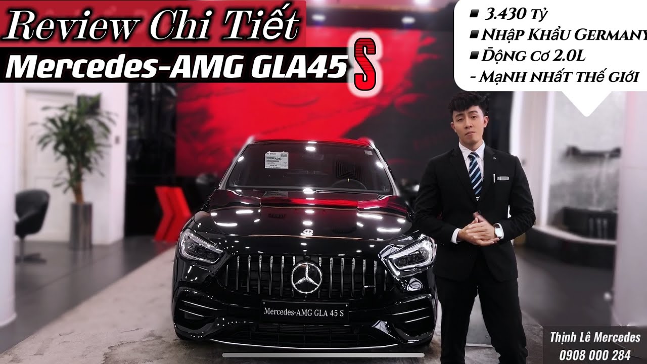 Review Chi Tiết Mercedes AMG GLA45 S | Nhập Đức Giá 3 430 tỷ | Khối Động Cơ 2.0L Mạnh Nhất Thế Giới