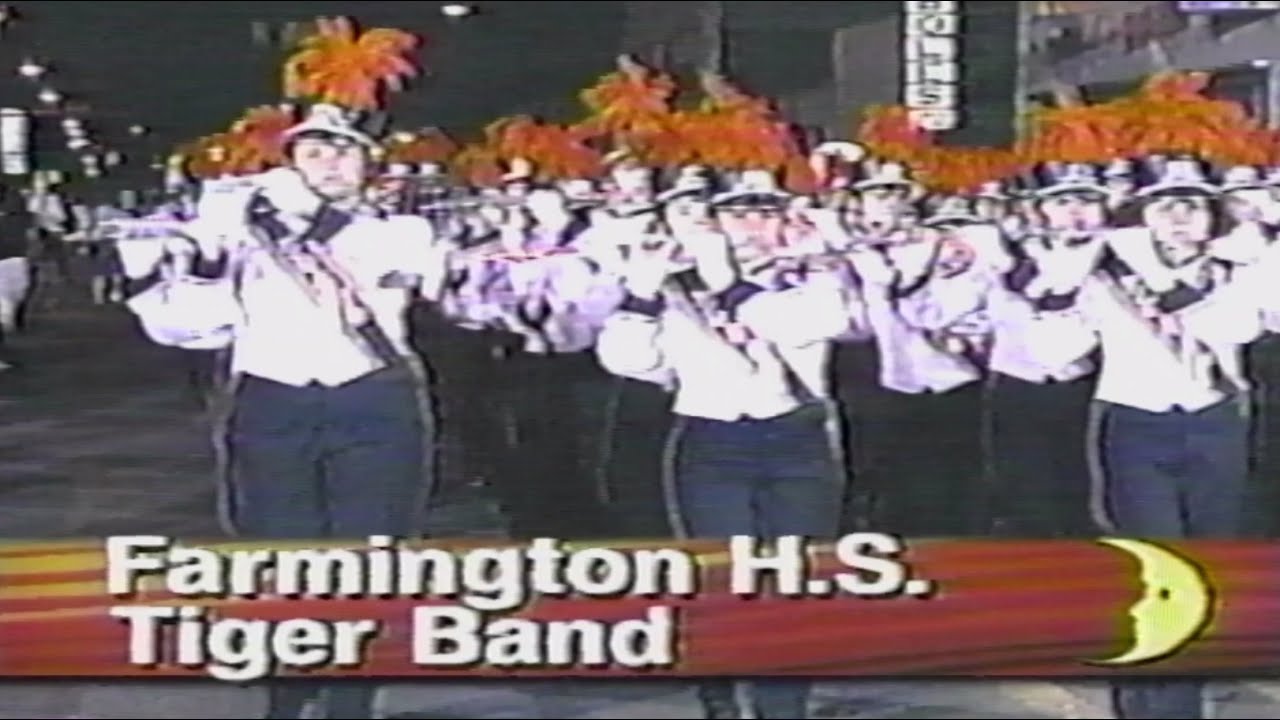 Farmington Tigers Minnesota MN Marching Band trip to San Antonio, Texas 1996