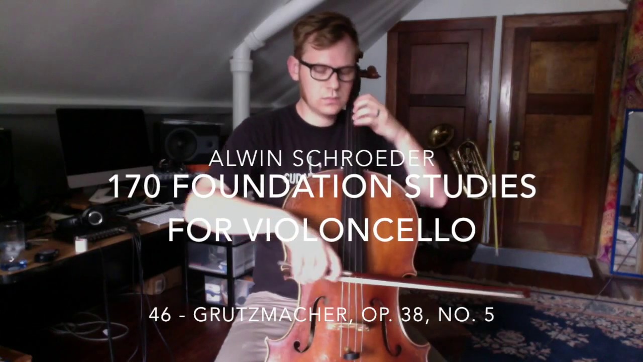 No. 46 - Alwin Schroeder - 170 Foundation Studies for Violoncello