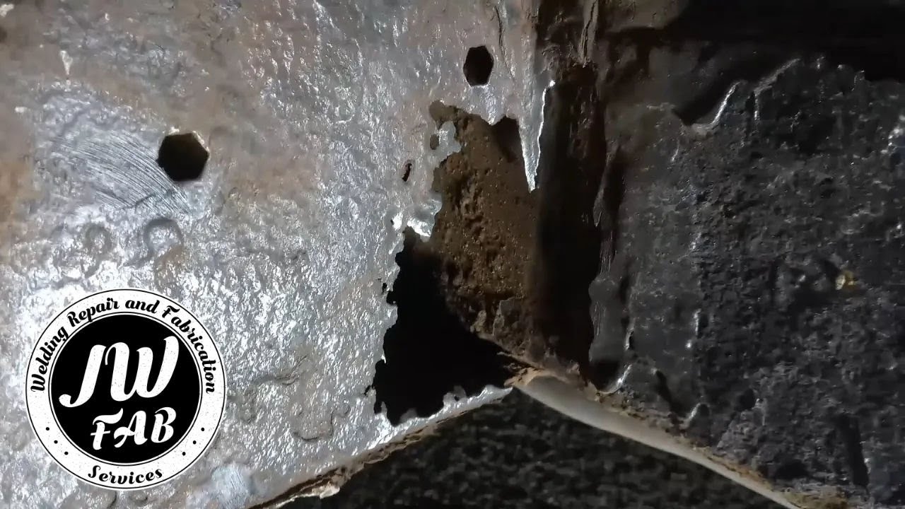 Welding in a patch for the MOT