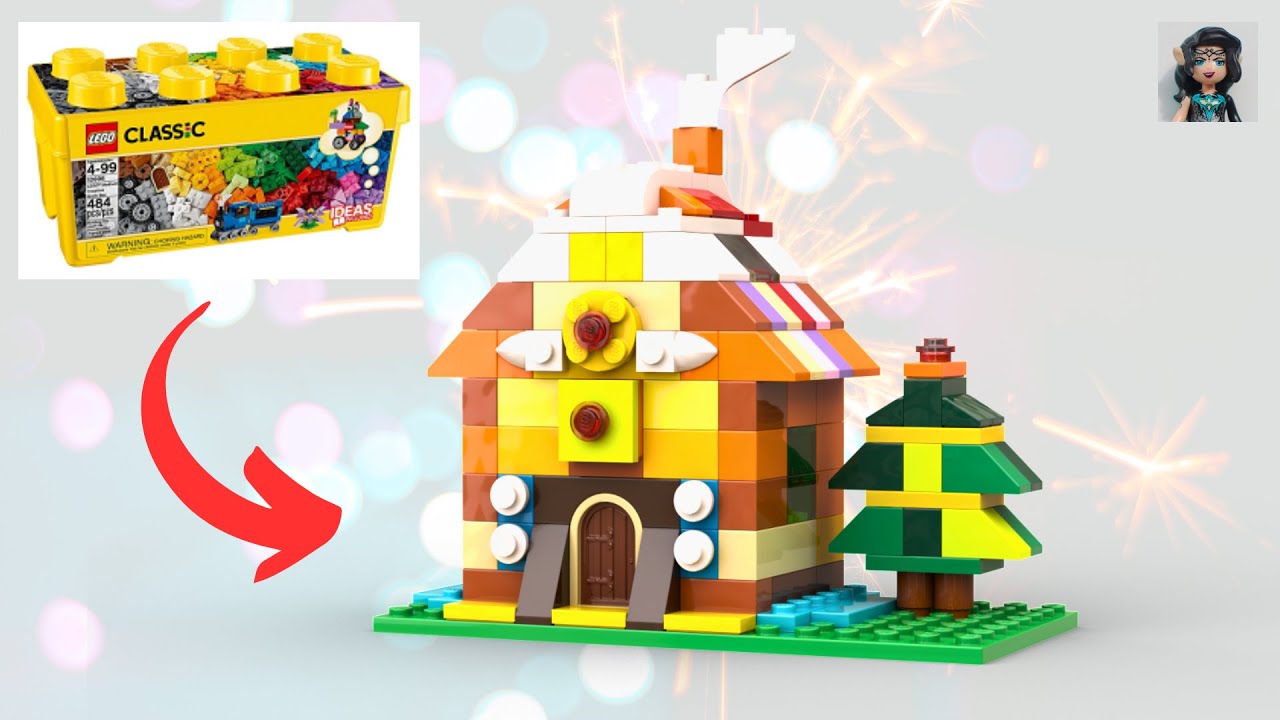 GINGERBREAD HOUSE Lego classic 10696 ideas How to build