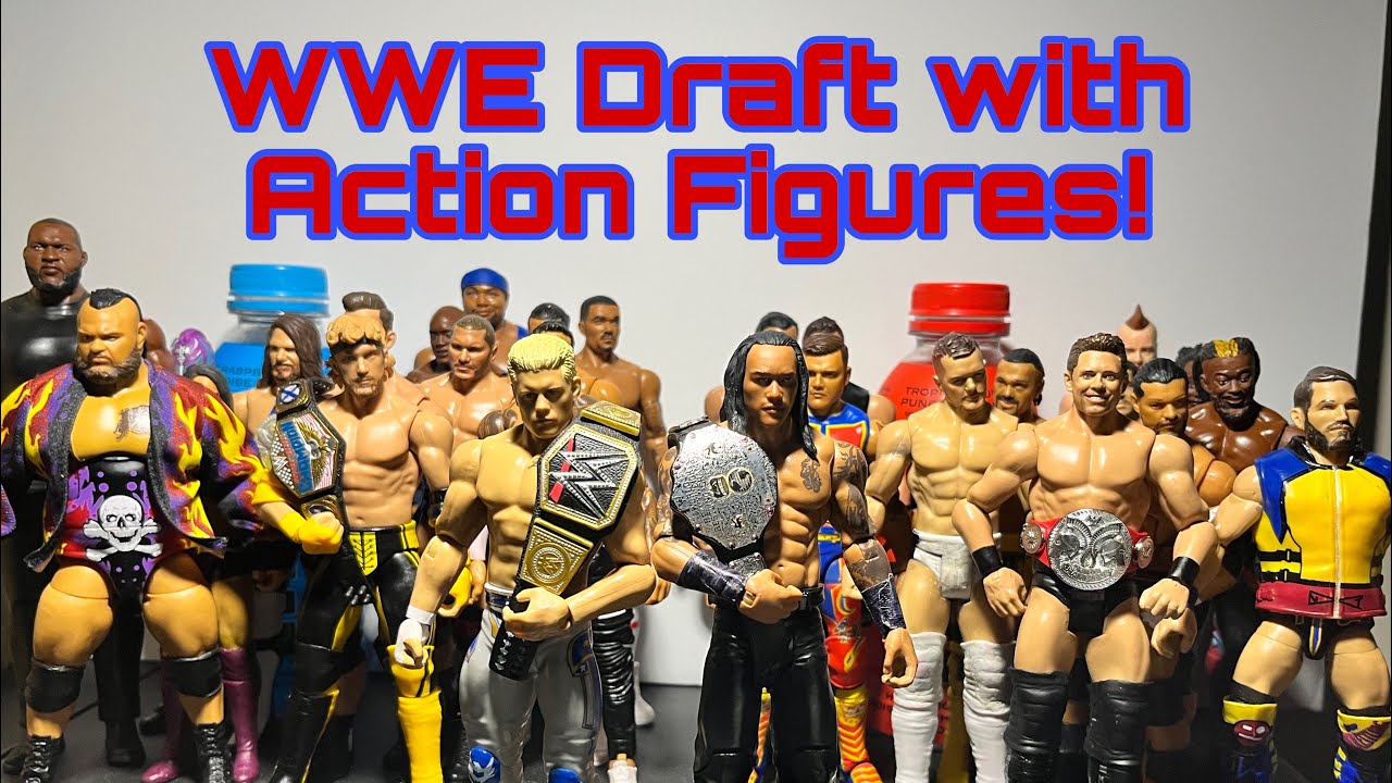 WWE Draft 2024 with Action Figures!