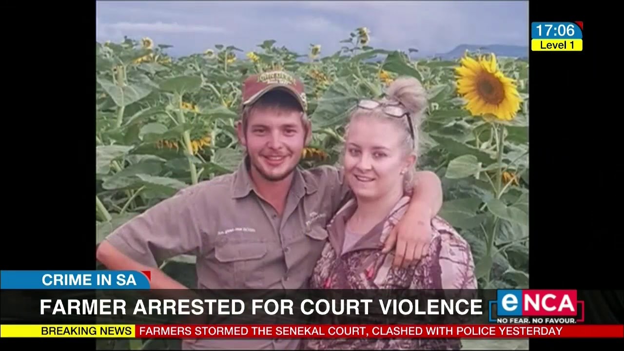 Farmer arrested for court violence | Crime in SA