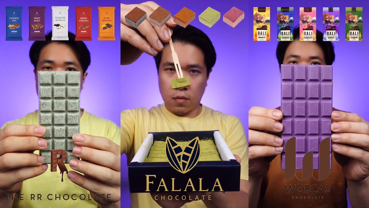 [KOMPILASI] MAKAN BERBAGAI MERK COKLAT LOKAL INDONESIA 🇮🇩