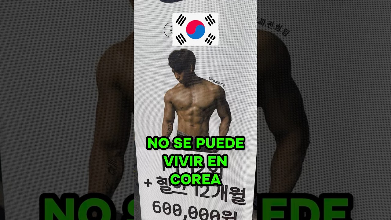 Razones por las QUE NO PUEDES vivir en Corea del Sur😭 #corea #se&uacute;l #anime #shorts