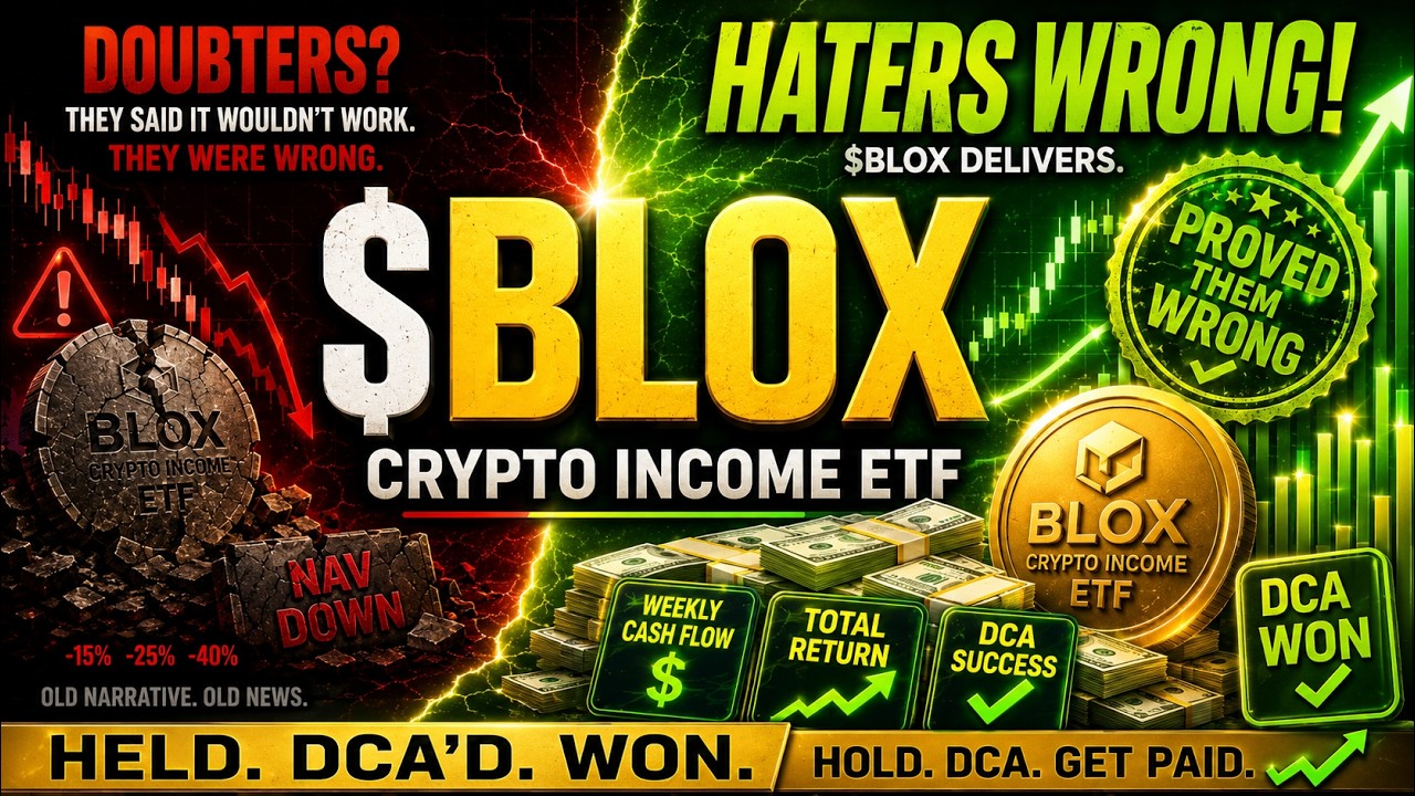 $BLOX &mdash; лучший ETF для получения криптодохода прямо сейчас.