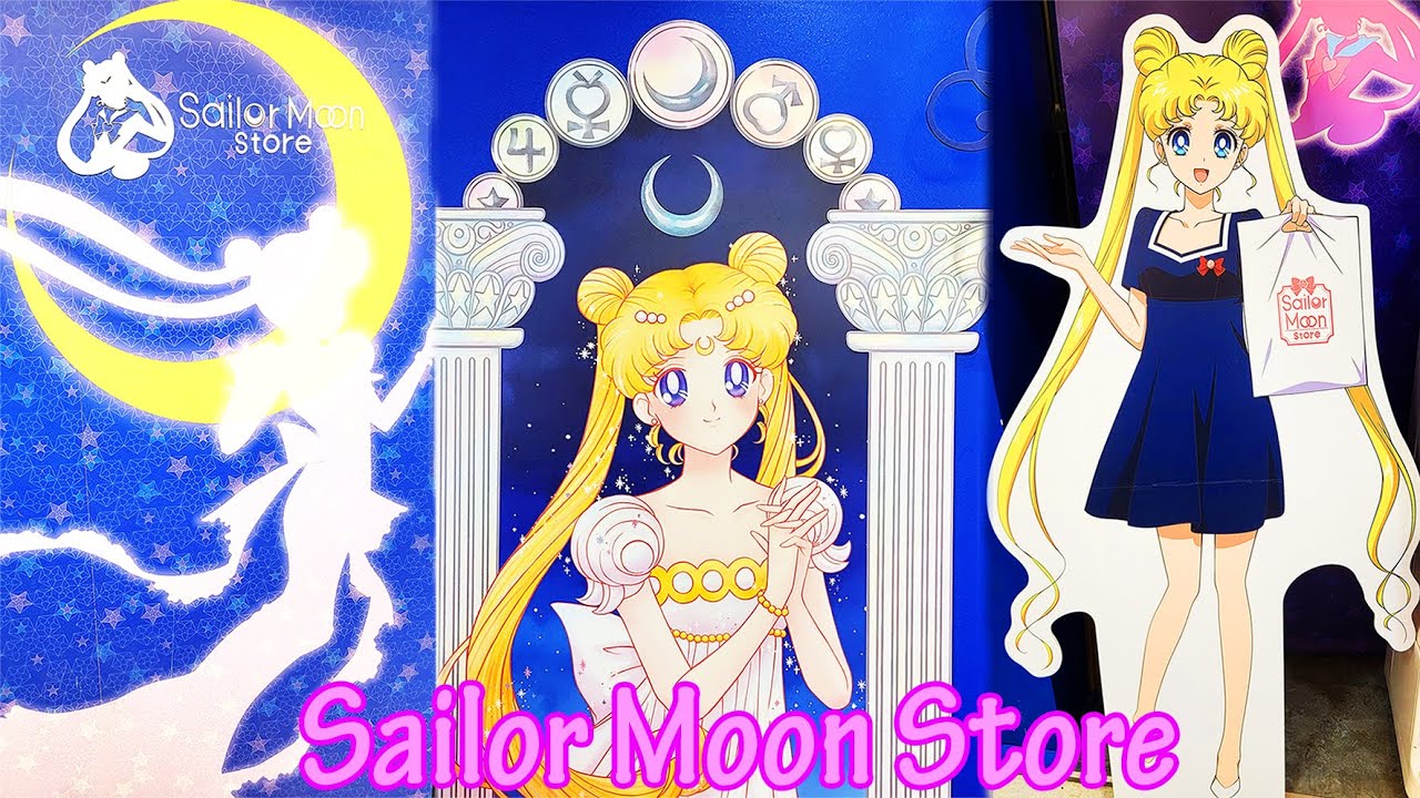 Sailor Moon Store Harajuku at Laforet in Japan