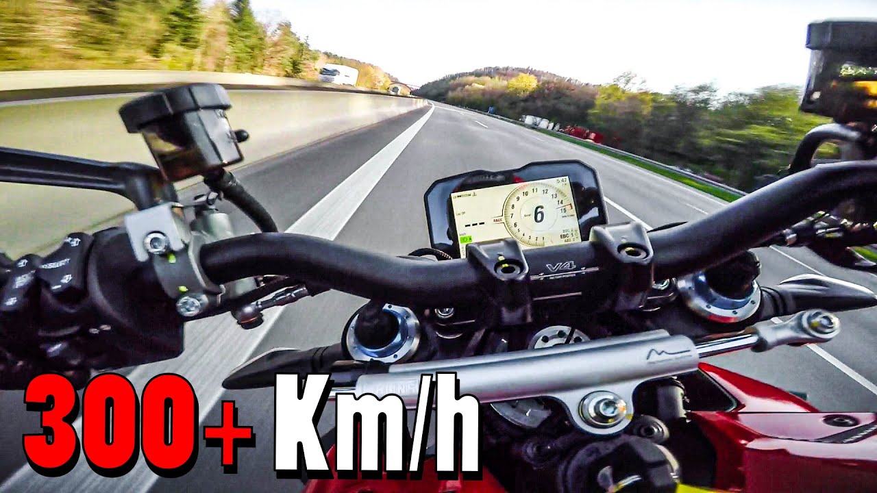 DUCATI STREETFIGHTER V4S TOPSPEED