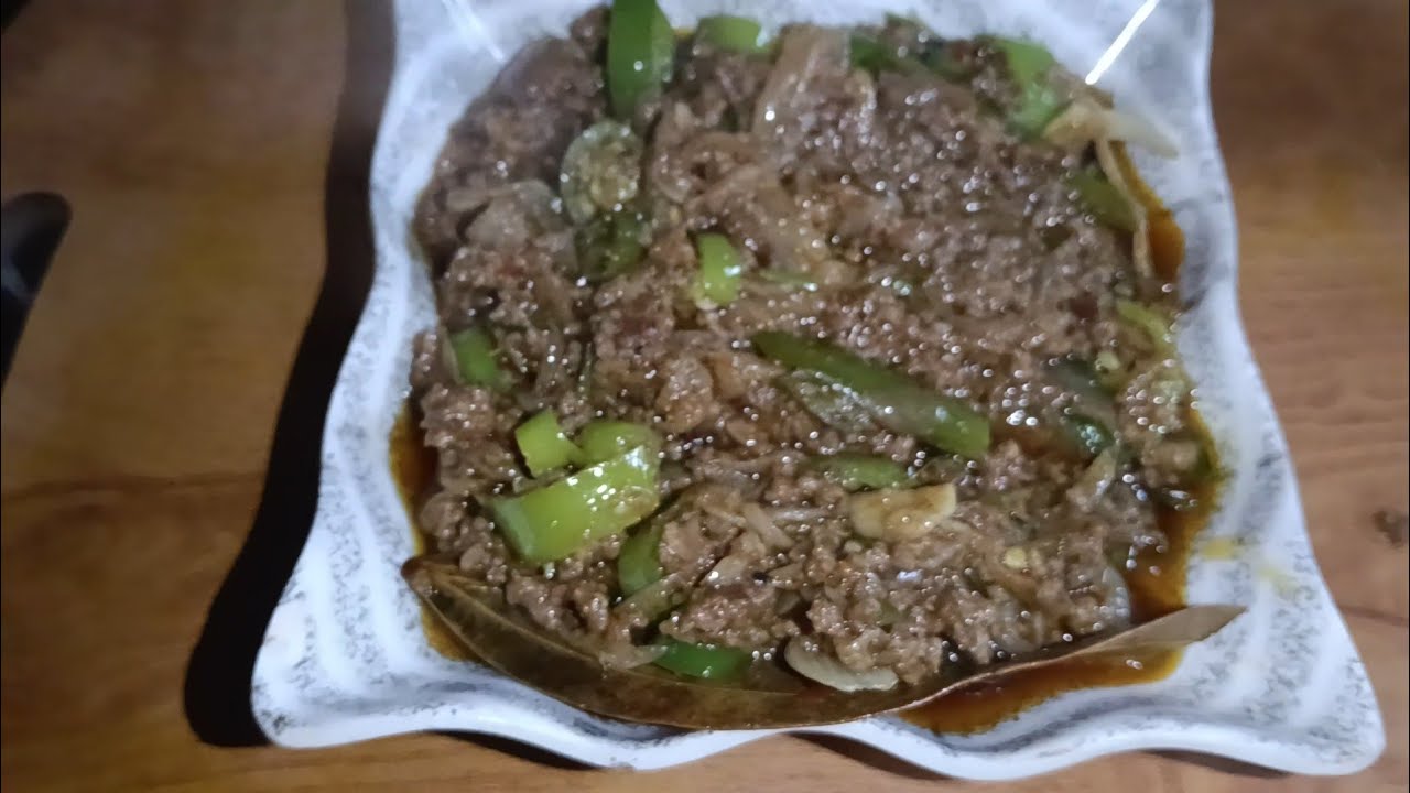 Hari mirch unique keema recipe 