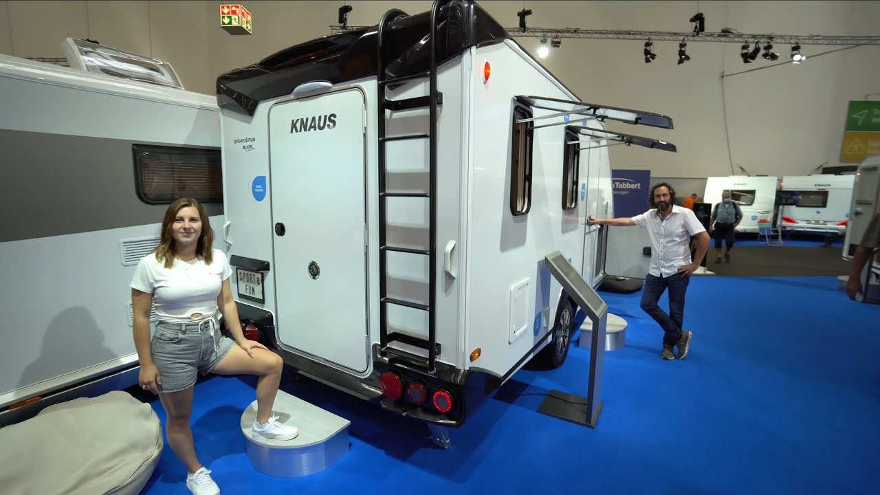 Diesen Wohnwagen bekommst du nicht mehr aus dem Kopf: 2023 Knaus Spot & Fun QL Black Selection.