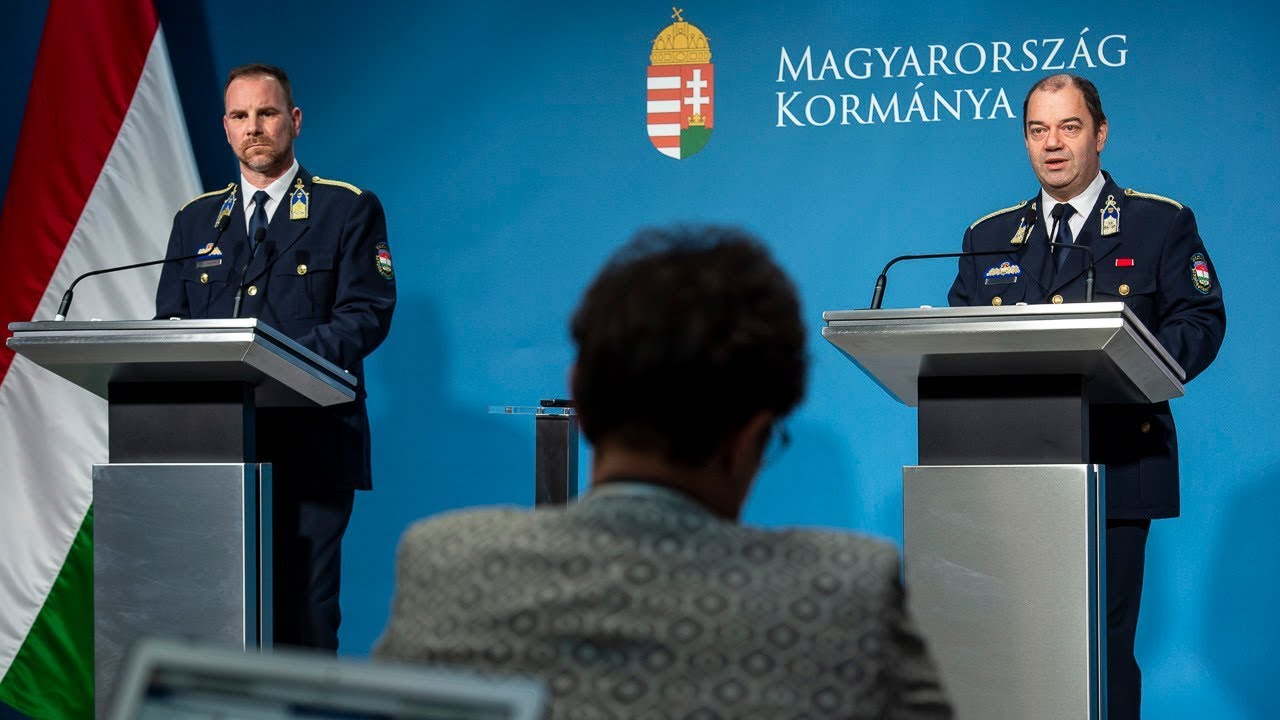 Az operatív törzs sajtótájékoztatója (2020. március 19.)