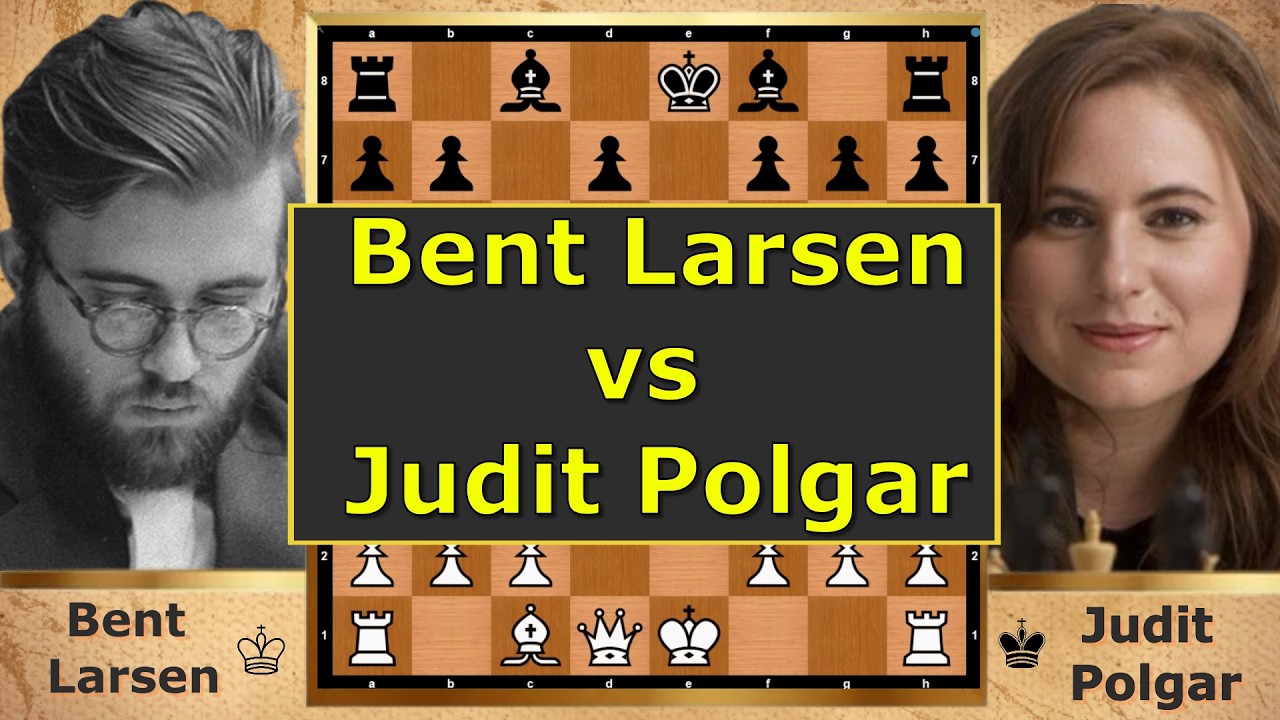 BENT LARSEN vs JUDIT POLGAR – Sicilian Showdown in Buenos Aires! ♟🔥 #BentLarsen #JuditPolgar #Chess