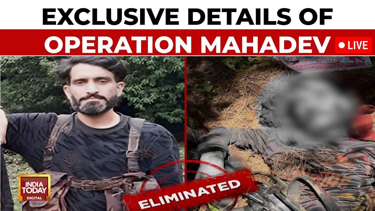 Operation Mahadev: Inside Details Of Operation That Killed Pahalgam Terror Attack Mastermind | LIVE