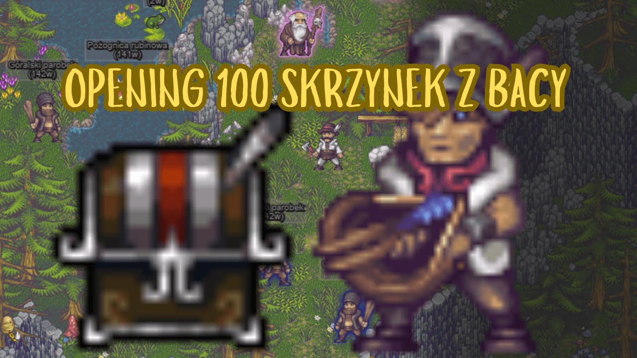 Margonem | Otworzyłem 100 skrzynek z Bacy!!!