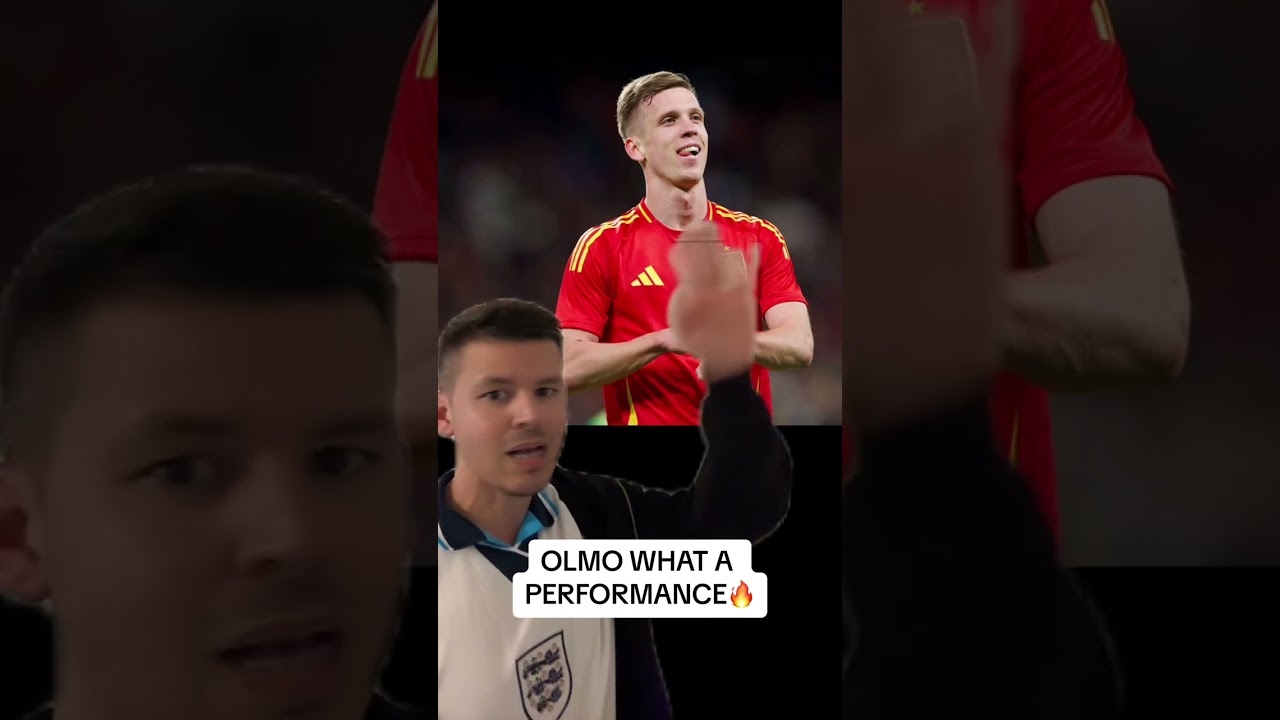 OLMO WHAT A PERFORMANCE 🔥#olmo #spain #euro2024 #euros #yamal